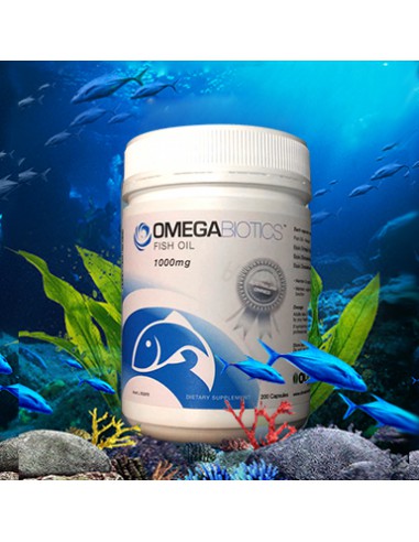 OmegaBiotics: Fish oil – Omega 3 1000mg